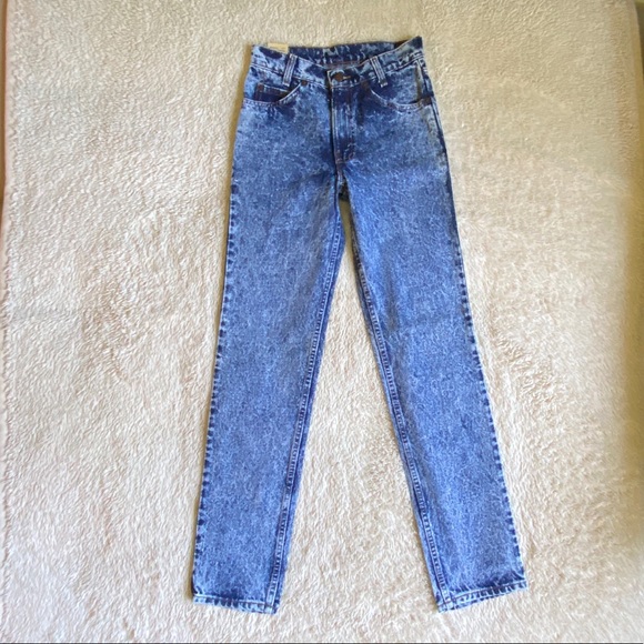 ☆ Deadstock Vintage Rare Acid Wash Levi’s 506 ☆ - Picture 3 of 4